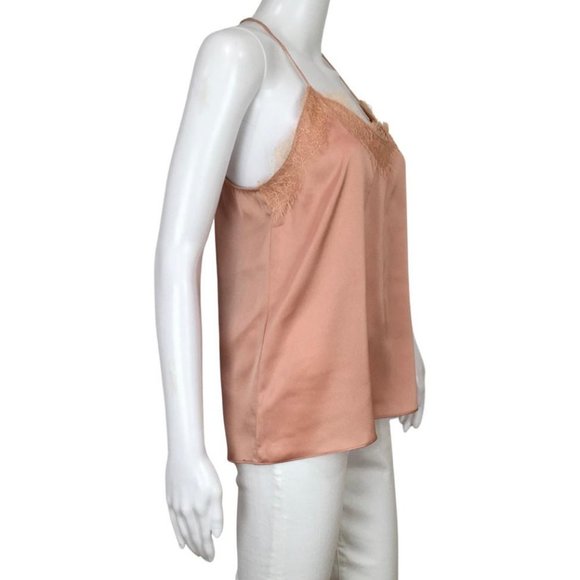 The Westside Women Blouse Peach Color Sz M g06 - Picture 3 of 9